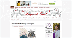 Desktop Screenshot of layeredsoul.com